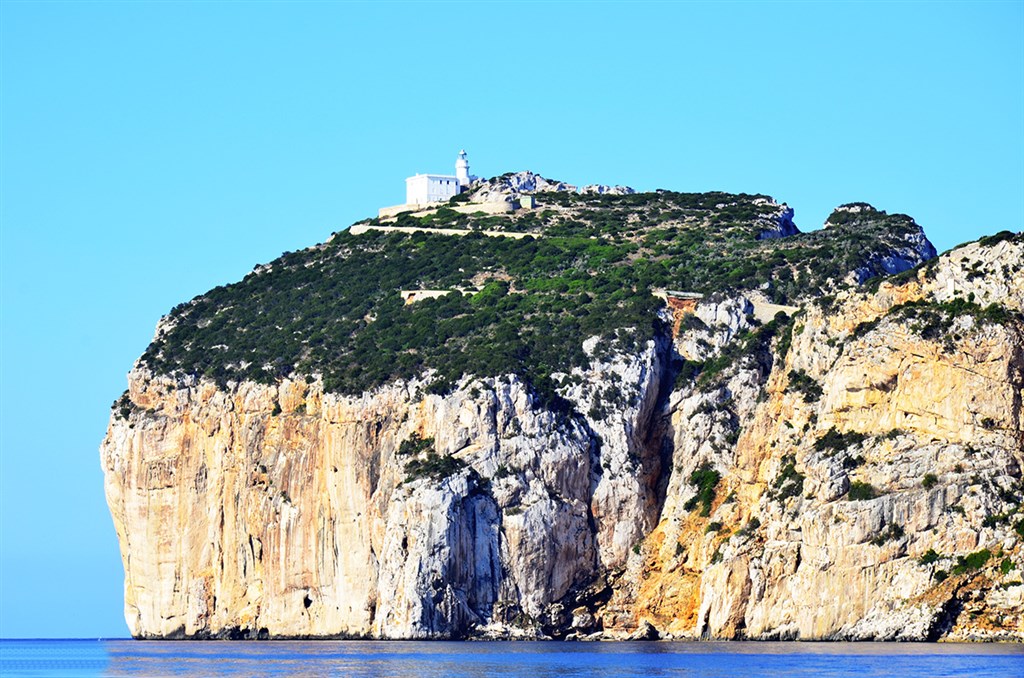 Mys Capo Caccia, Alghero, Sardinie, Itálie