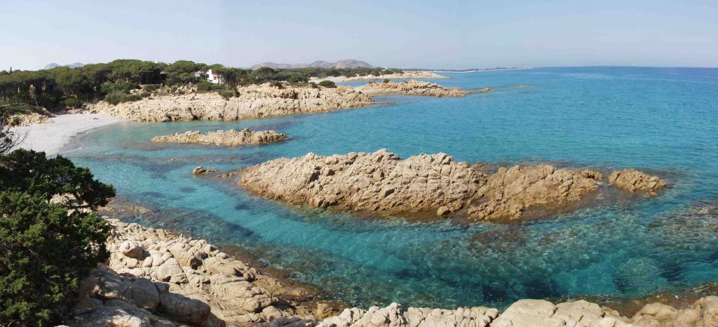 Pláž Cala Liberotto, Orosei, Sardinie