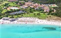 Hotel Abi d'Oru - Letecký pohled na celý resort, Golfo di Marinella, Sardinie