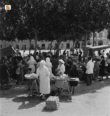 Cagliari v roce 1948 (fonte: archiv)