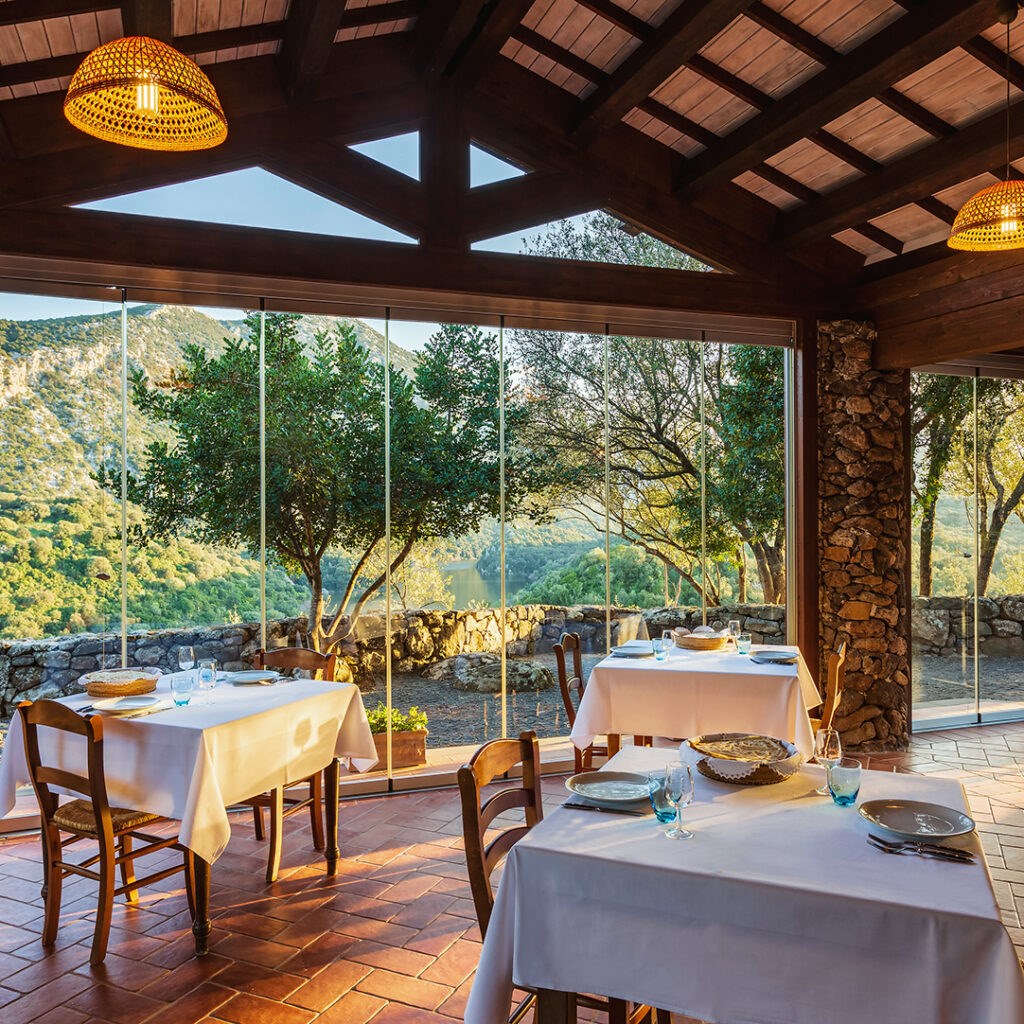 Restaurace, Dorgali, Sardinie