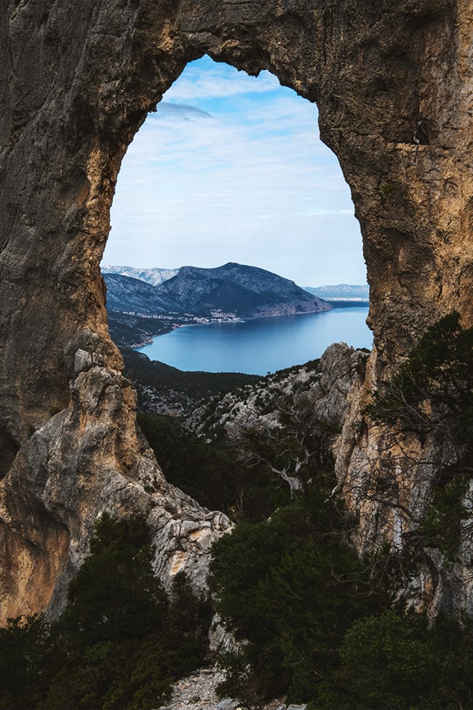 Výlety - Arco di Lupiru, Dorgali, Sardinie