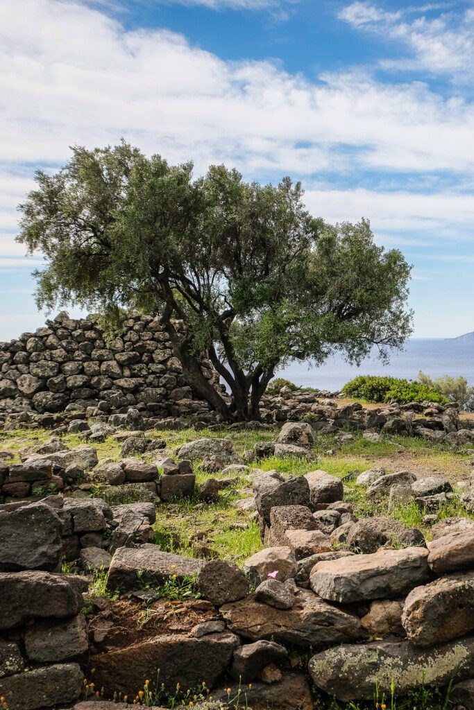 Výlety - Nuraghe Mannu, Dorgali, Sardinie