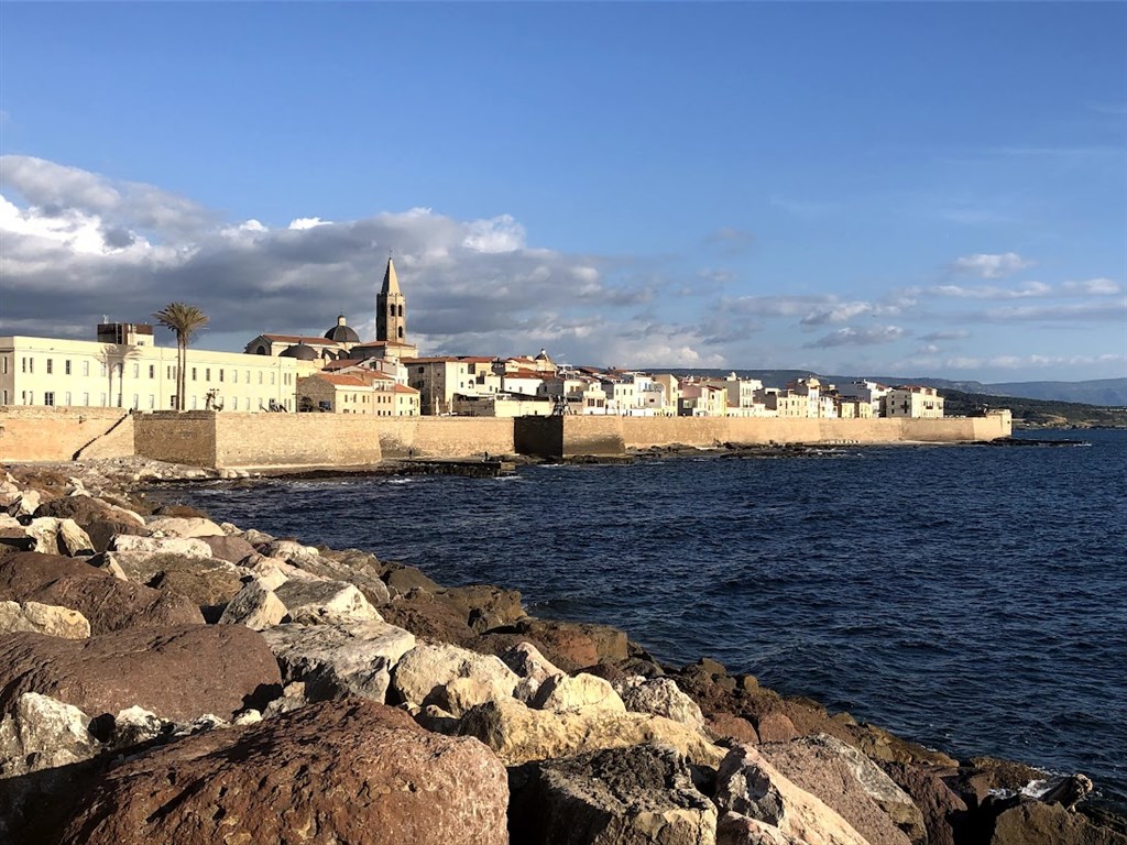 Historické centrum, Alghero, Sardinie