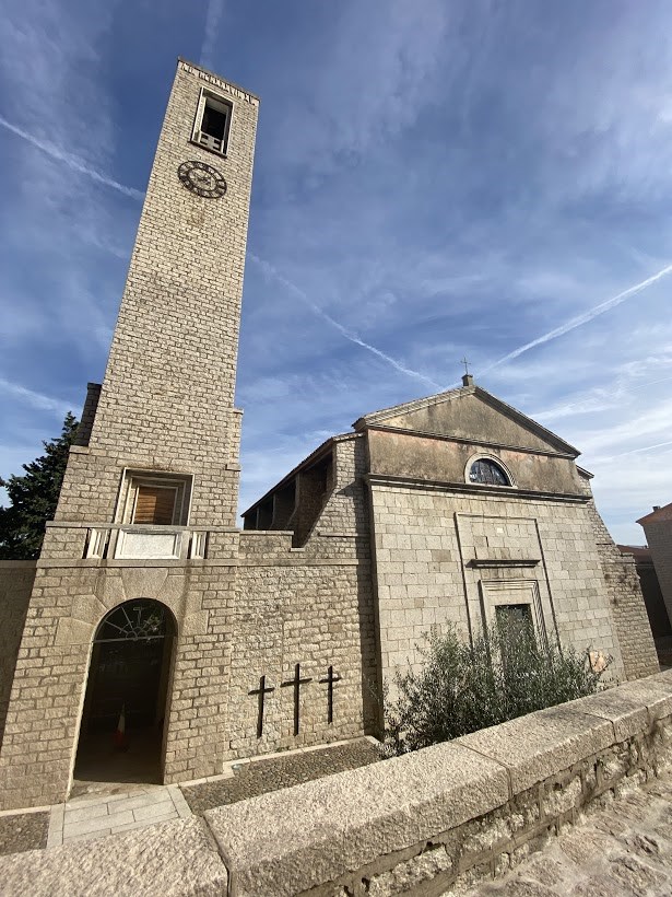 Kostel svaté Viktorie, Aggius, Sardinie