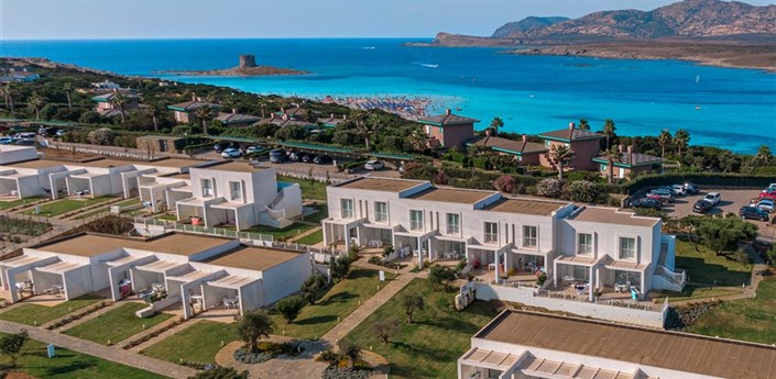 Capo Falcone Charming Apartments - Letecký pohled na apartmány, Stintino, Sardinie