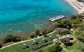 Cala di Lepre Park Hotel & SPA - Přístup na pláž a koupací molo, Palau, Sardinie