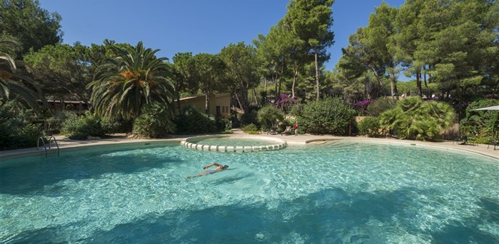 RESIDENCE ABBAECHELU - Bazén, Santa Margherita di Pula, Sardinie