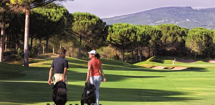 Golf & Wellness - IS ARENAS RESORT - Golfové hřiště Is Arenas, Pineta Is Arenas, Sardinie