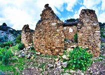 Stříbrná cesta, Burcei, Sardinie