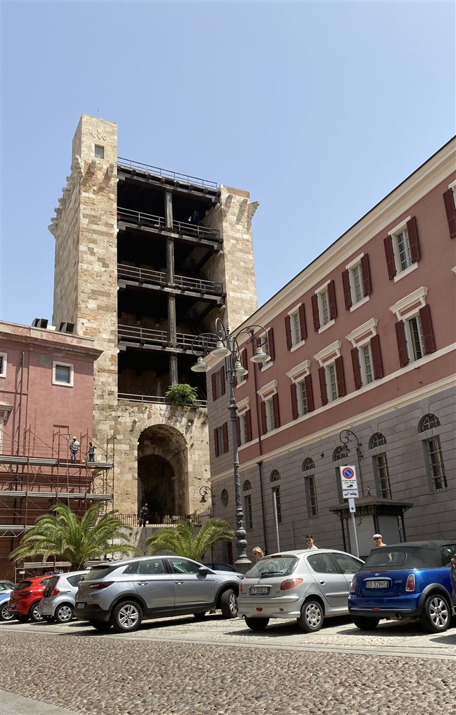 Cagliari Castello věž San Pancrazio