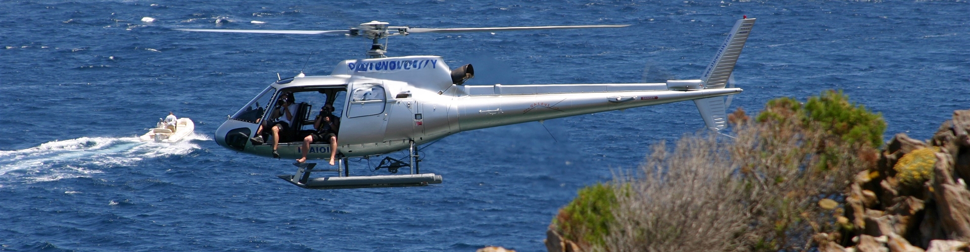 Panoramatický let helikoptérou