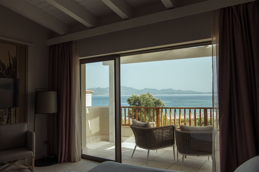 Junior suite Terrace s výhledem na moře, Li Cuncheddi, Sardinie