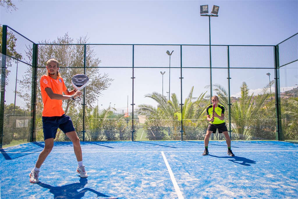 Kurt na padel, Costa Rei, Sardinie