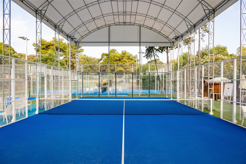 Kurty na padel, Villasimius, Sardinie