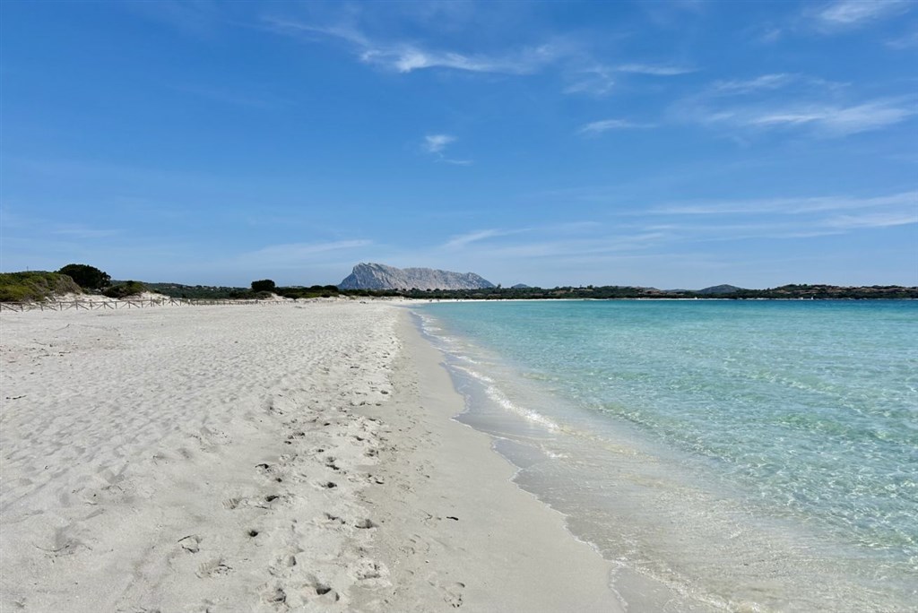 Pláž La Cinta, San Teodoro, Sardinie