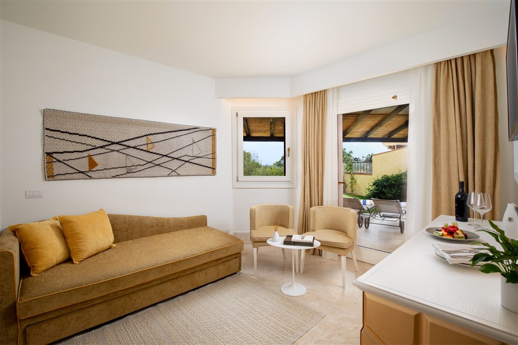 Deluxe suite, Golfo di Marinella, Sardinie