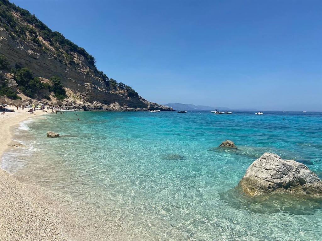 Cala Gabbiani, Záliv Orosei, Sardinie