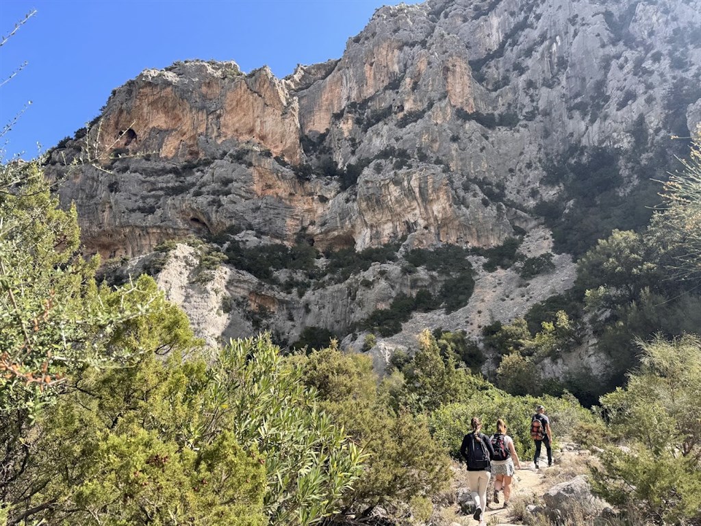 Trekking na Cala Luna, Záliv Orosei, Sardinie