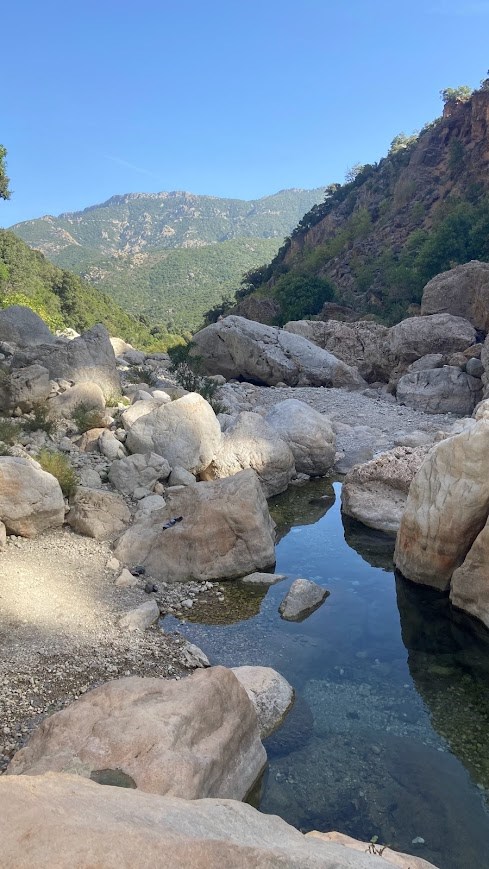 Trekking do kaňonu Su Gorropu, Supramonte, Sardinie