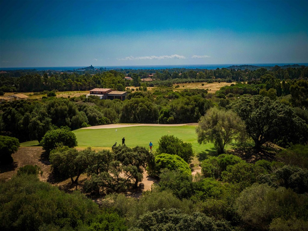 Golf, Santa Margherita di Pula, Sardinie