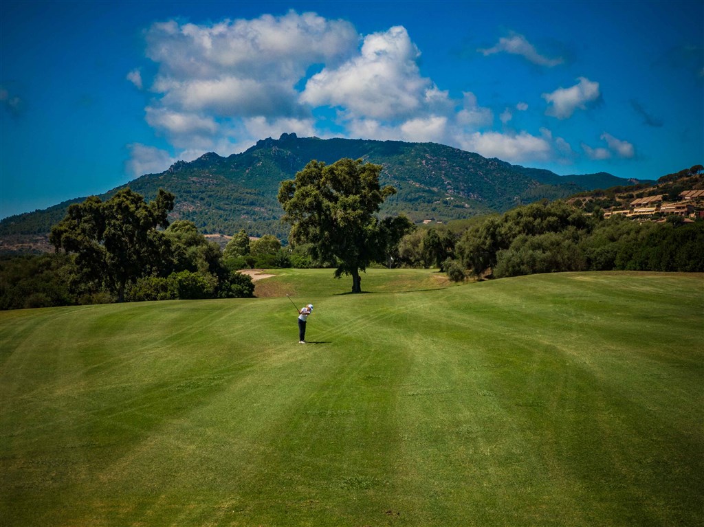 Golf, Santa Margherita di Pula, Sardinie