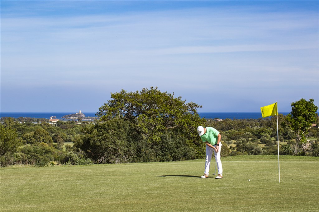 Golf, Santa Margherita di Pula, Sardinie