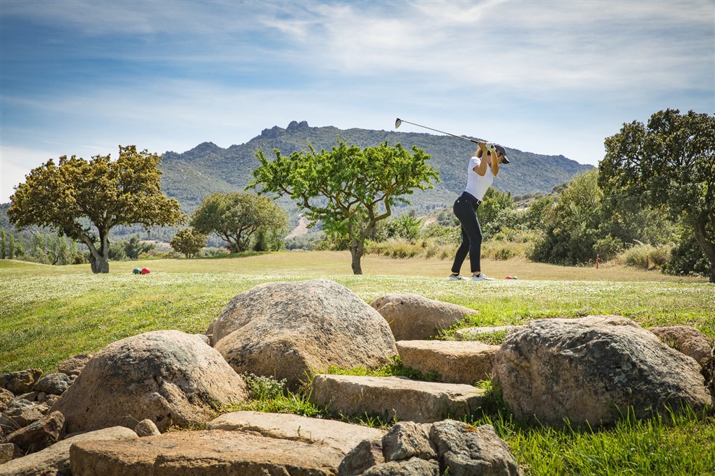 Golf, Santa Margherita di Pula, Sardinie