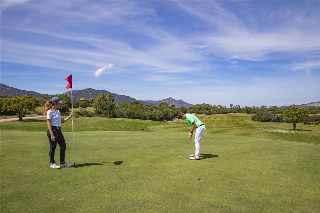 Golf, Santa Margherita di Pula, Sardinie