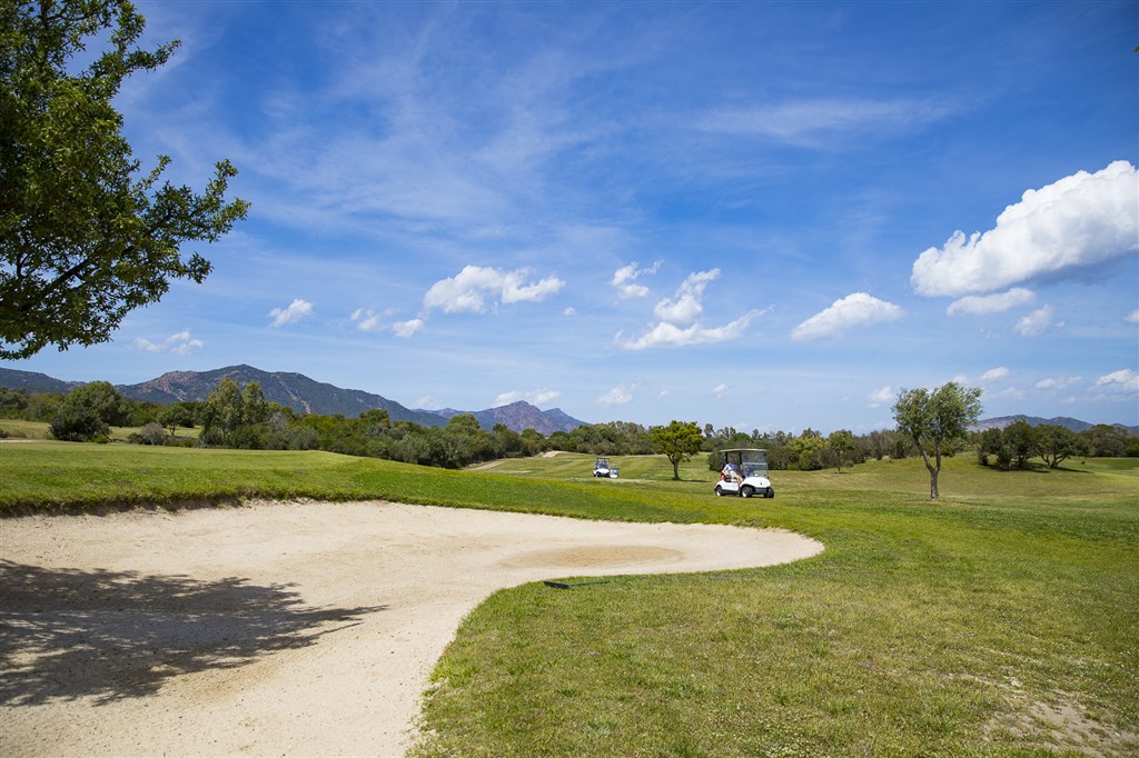 Golf, Santa Margherita di Pula, Sardinie