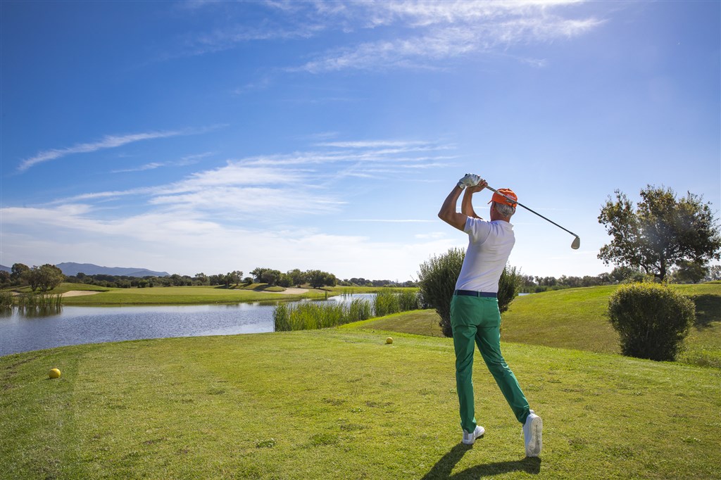 Golf, Santa Margherita di Pula, Sardinie