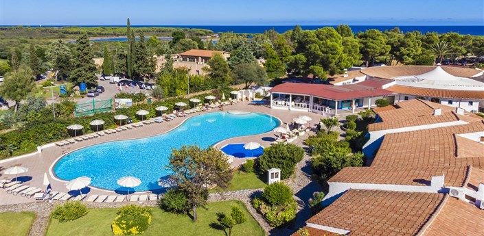 Nicolaus Club Li Cucutti - Pokoj na hotel z dronu, Budoni, Sardinie