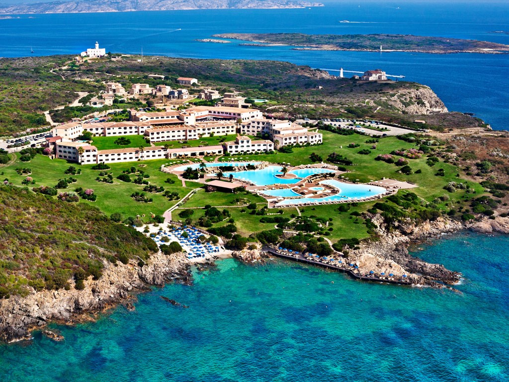 Hotel Colonna Resort, Porto Cervo, Sardinie