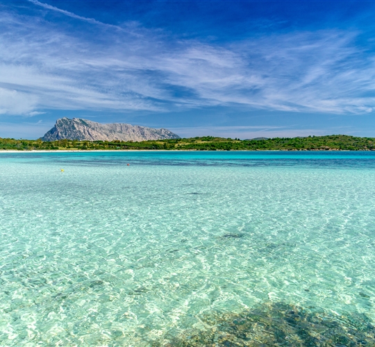 Pláž Cala Brandinchi, San Teodoro, Sardinie