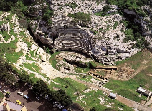 Římský amfiteátr v Cagliari (fonte: archiv)