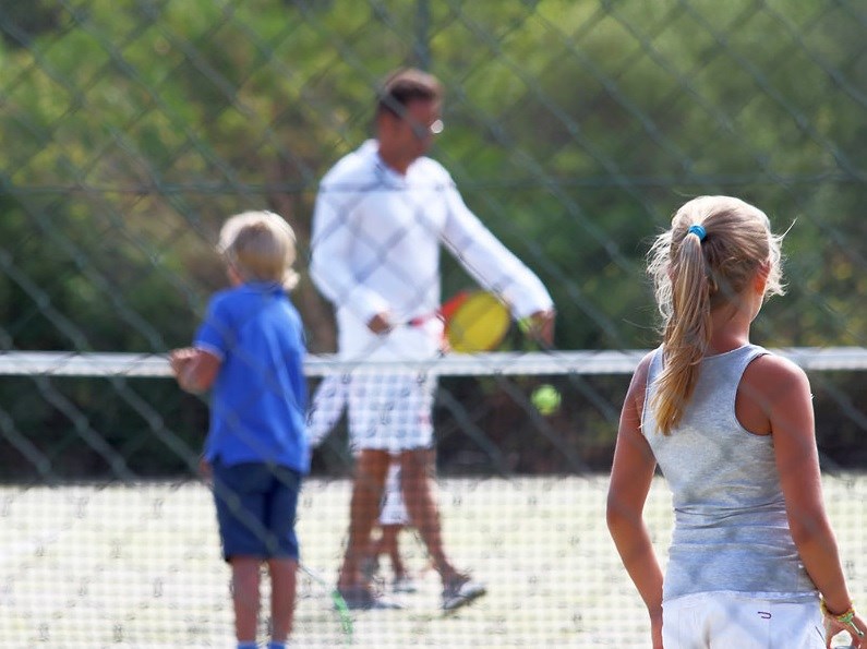 Tenis, Porto Cervo, Costa Smeralda, Sardinie