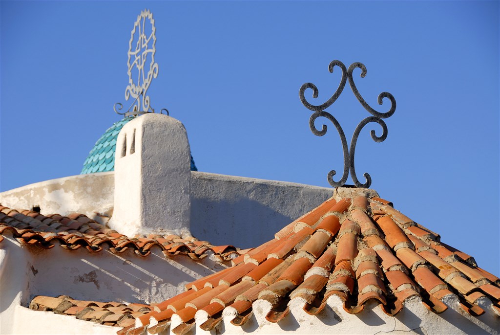 Architektura Costa Smeraldy - detail Porto Cervo